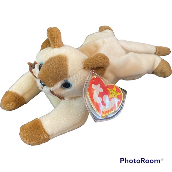 Ty Beanie Babies “Snip” The Siamese Cat - Picture 1 of 5